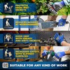 S&R Protective Gloves 12 Pairs with Nitrile Coating in XL/10,