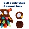 GiGwi Dog Toy, Dog Plush Friends, Amigo Owl