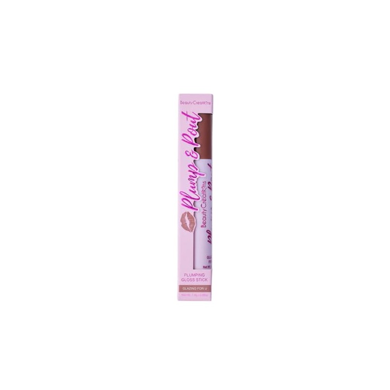 LIP GLOSS STICK VOLUMINIZADOR PLUMP POUT BEAUTY CREATIONS (GLAZING FOR