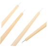 WOONEKY 4 Pcs Wig Crochet Ventilating Needle Wigs Wig Needle