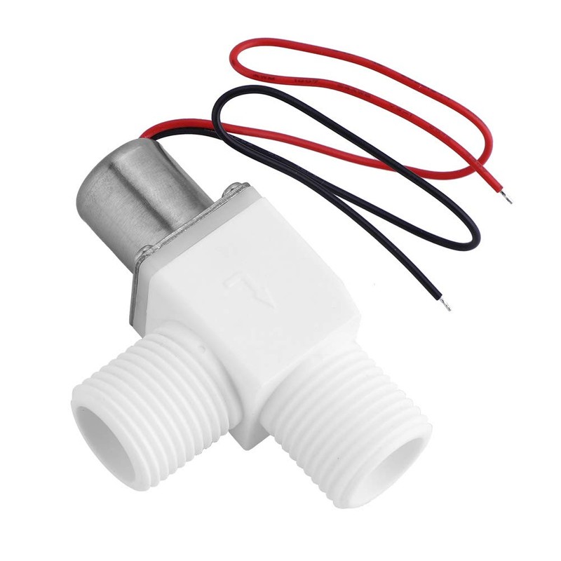 Plastic Electric Pulse Solenoid Valve, 4.5‑6VDC 1/2 Inch Water Control