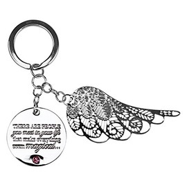 You Are An Angel - Inspirational Message Keychains - There Are People You Meet In Your Life That Ma...