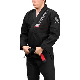 Hayabusa Ultra-Lightweight Pearlweave Jiu Jitsu Gi - Black, A4
