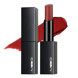 Matte Black Magnetic Lipstick – Long-Lasting, Moisturizing, Smudge-Proof, Sweat-Resistant, Lightweight Matte Lip Color for Bold All-Day Wear (#G61 Cherry Cheesecake, Net weight: 3.8g)