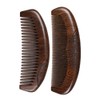 High Quality Wooden Comb, Ebony Wood Comb, Half Moon, U-Shaped,