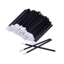 Disposable Lip Wands Gloss Brush Lipstick Concealer Brushes 500/200/100/50 Lipstick Lip gloss Wands Applicator Perfect Makeup Beauty Tool Kits MISKEEN (50 WANDS)