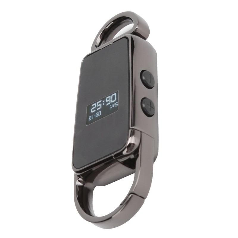 S23 Black Mini Key Ring Shape USB Flash Drive MP3