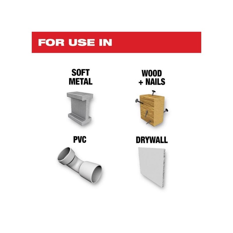 Milwaukee Electric - Open-LOK 2-1/2 Titanium Enhanced BI-Metal Multi-M