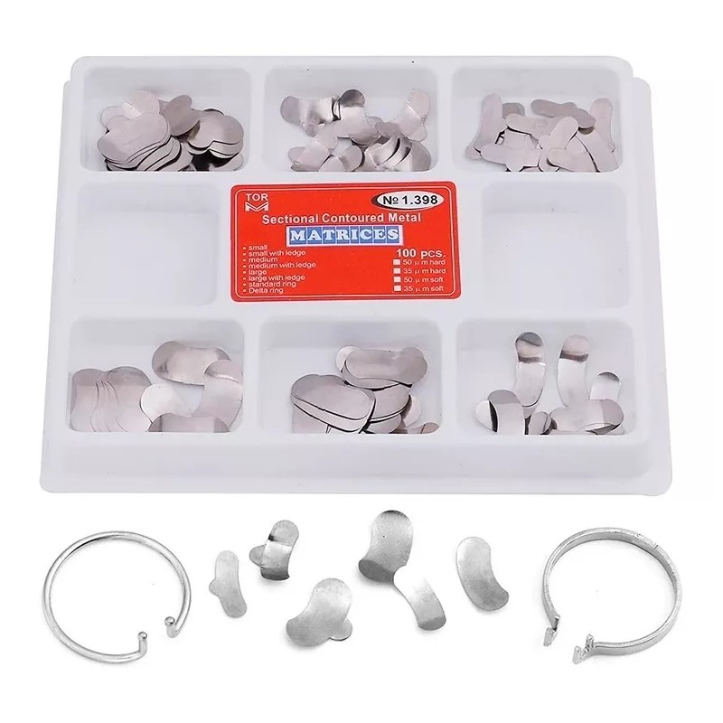 Banda Matriz Dental 100 Unids/pack