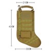 Geeylly Tactical Christmas Stocking, Tactical Christmas Xmas Stocking W/Handle, Perfect