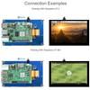 waveshare Monitor de visualización táctil de 5 pulgadas para Raspberry