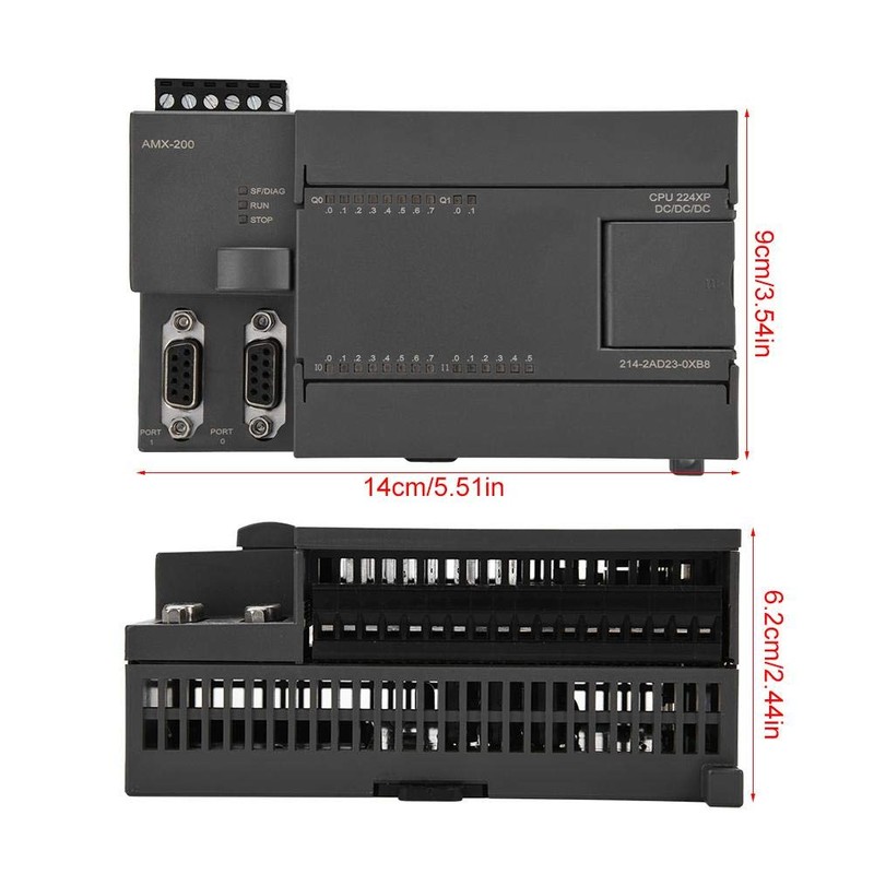 Controlador lógico programable, placa de control industrial PLC de 24