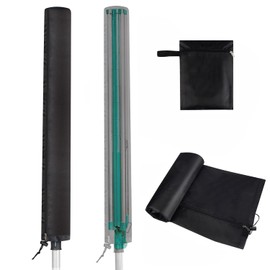 Mrrihand Rotary Washing line Cover 180cm, Black