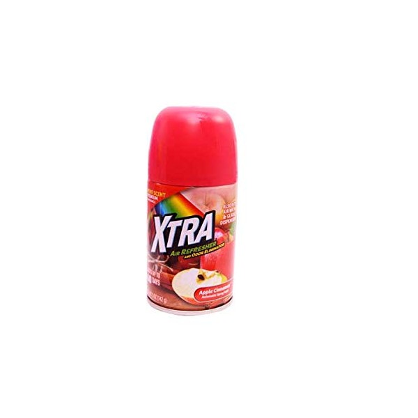 Xtra Automatic Spray 5Oz Refill Pack Of (3, Apple Cinnamon)