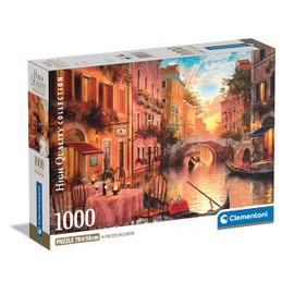 Clementoni 39774 Collection-Venice-1000 Pieces-Adult Jigsaw Puzzles, Made in Italy, Multi-Coloured