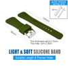 MroTech replacement watch strap, 22 mm, compatible with Gear S3