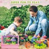deAO Kids Gardening Play Set, 57 Pieces with Tools, Apron