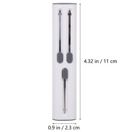 Angoily 1set Electronic Cleaning Kit Multifunctional Headset Cleaning Tool for Earphones Includes Brush Sponge for Keyboards Laptops and Charging Cases