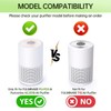 2 Pack PU-P05/AC201B Replacement Filter Compatible with FULMINARE PU-P05 Purifier