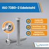Topnorm24 - M5 x 25 (20 pieces) pan head screws