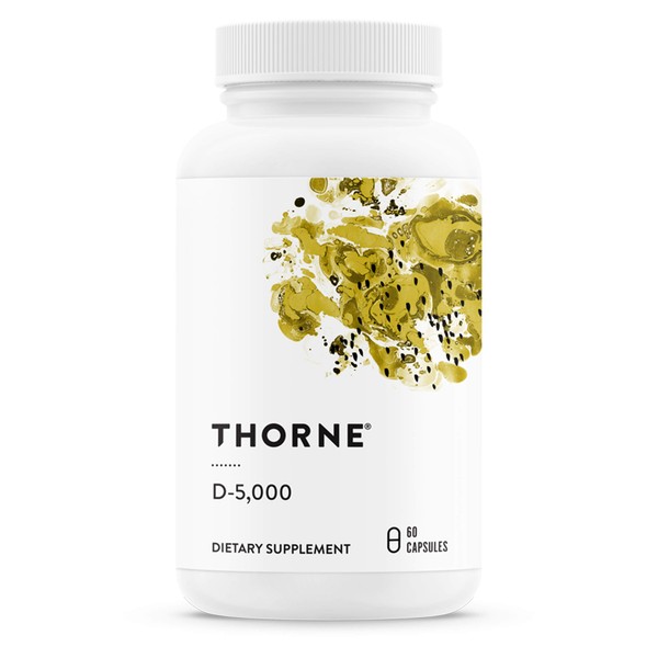 THORNE THORNE Vitamin D-5000 - Vitamin D3 Supplement - Support