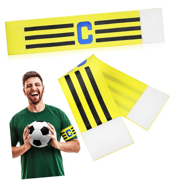 SUPVOX 2 Piezas Insignia Protectora del Brazo Brazaletes De Capitán