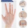 16Pcs Ring Size Adjuster Invisible Clear Ring Sizer Jewelry Fit