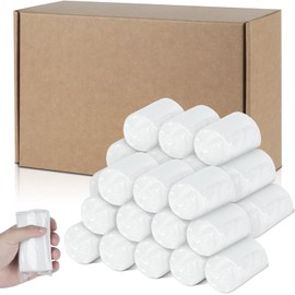 24 Rolls Travel Size Toilet Tissue, Portable Independent Packaging Tissue Rolls - Coreless Mini Soft Toilet Paper for Boats, Rvs and Camping Hiking Outdoor Travel