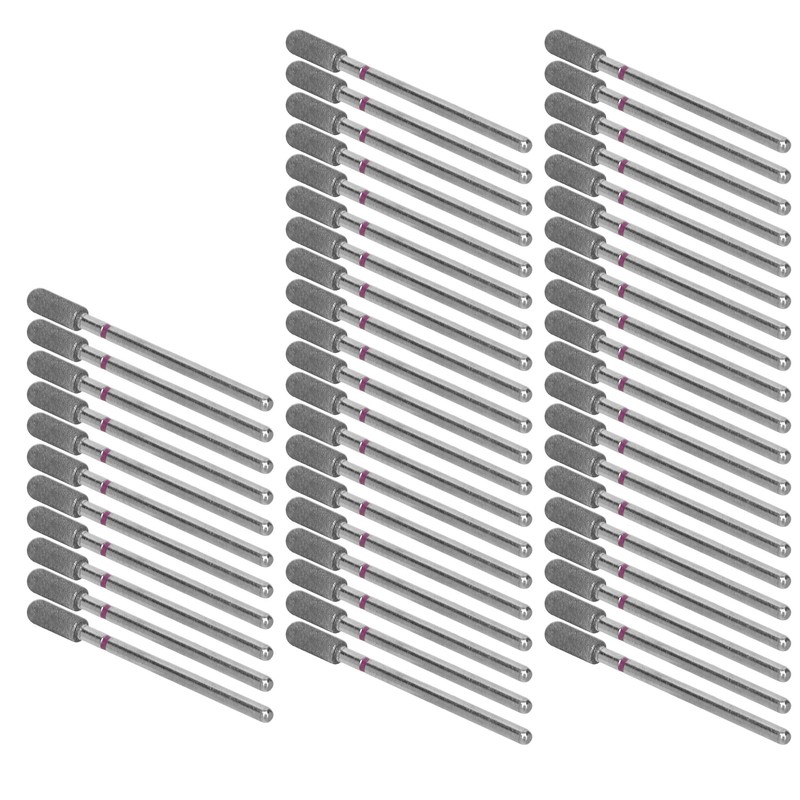 50pcs Carborundum Nail Drill Bits Remove Dead Skin Universal Nail