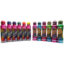 Bingo Dauber - Mixed Dozen Includes 6 Dazzle Glitter Ink & 6 Ultra Bright Sunsational Ink Dabber