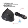 ZELOTES Kabellose Maus, kabellos, 2,4 GHz, ergonomisch, mit 6 Tasten,