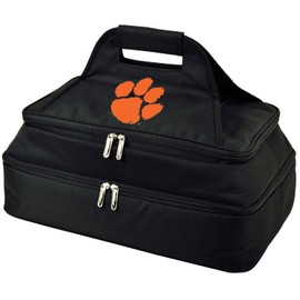 Clemson University Tigers Collegiate Insulated Double Layer Thermal Food and Casserole Carrier- Keeps Food Hot or Cold- Designed & Quality Approved in The USA