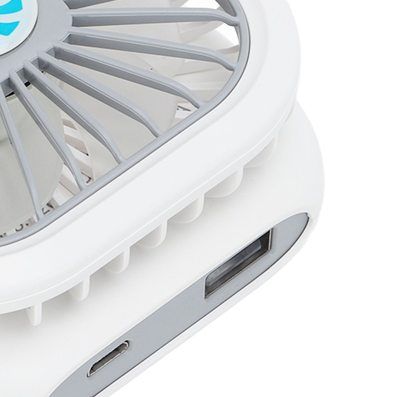 Folding Mini Fan Multifunctional Hanging Neck Mute USB Mini Fan