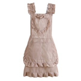 FAIRYGATE Apron Baking Cooking Adult Women Apron Gifts Bakers Cute Novelty Kitchen Grill BBQ Aprons Large Pocket Birthday Christmas Apron Gift for Mum Wife Girlfriend Grandma A1523