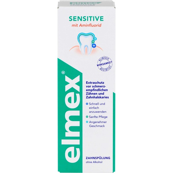 Elmex Sensitive Zahnspülung, 400 ml Solution