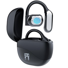 MONODEAL AI Translator Headphones, Real Time Translation Wireless Earbuds, Bluetooth Translation Headphones, 134 Voice Translator with Real Time Translation for Travel Learning