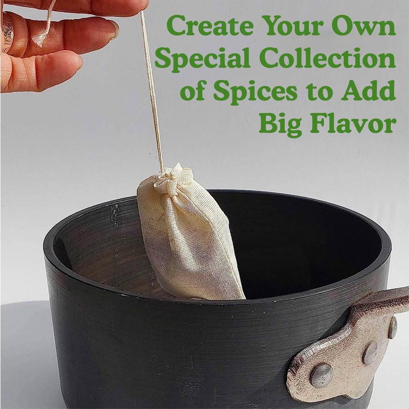 Regency Wraps RW1305 Spice Bags, Standard, Off White