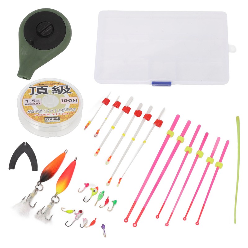 Mini Ice Fishing Rod Reel Combo Portable Ice Fishing Pole