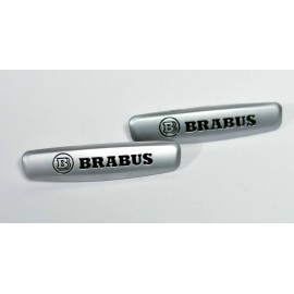 Brabus 2X Seat Emblem Upholstery Badge for Brabus car seats and carpets A.M.G