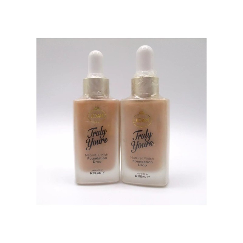 Lot/2 Joah Truly Yours Natural Finish Foundation Drop ~ JLF