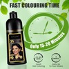 VOLLUCK Hair Dye Shampoo, Hair Dye Shampoo 3 in 1
