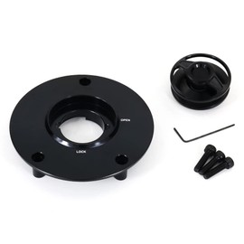 Xitomer 3 Holes Gas Tank Cap Cover Fuel Cap CNC Aluminum Alloy,Fit for HCB500 2004-2008, CBR1000RR 2002-2011, CB1000R 2008-2016, VFR800 1998-2010 and so on