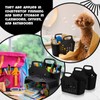 20 Pack Plastic Baskets with Handles Portable Shower Caddy Storage