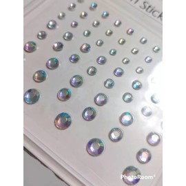 Vinilcats Gemas Mini Piedras Strass Para Maquillaje 3 Piezas