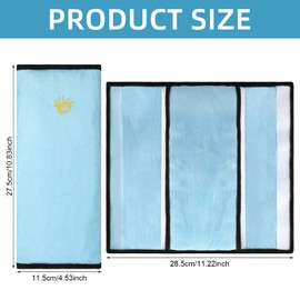 2 Pcs Car Seat Belt Pads for Kids and Adults,Soft Seatbelt Covers,Seatbelt Pillow for Children Strap Protection,Seat Belt Cover,Comfortable Car Seat Belt Cover(Pink,Blue)