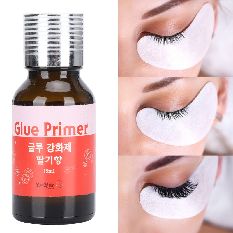 15ml False Eyelash Primer Glue Eyelash Extension Grafting Eyelash Glue