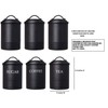 Steelware Central Kitchen Canister Set of 3 Sugar Coffee Tea