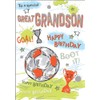Traditional Birthday Card Great Grandson - 7 x 5 inches