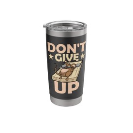 Mouse Never Give Up Mouse in Trap Mice Traps Mouses Stainless Steel Insulated Tumbler