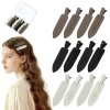 12 Pcs No Bend No Crease Hair Clips, Hair Clips